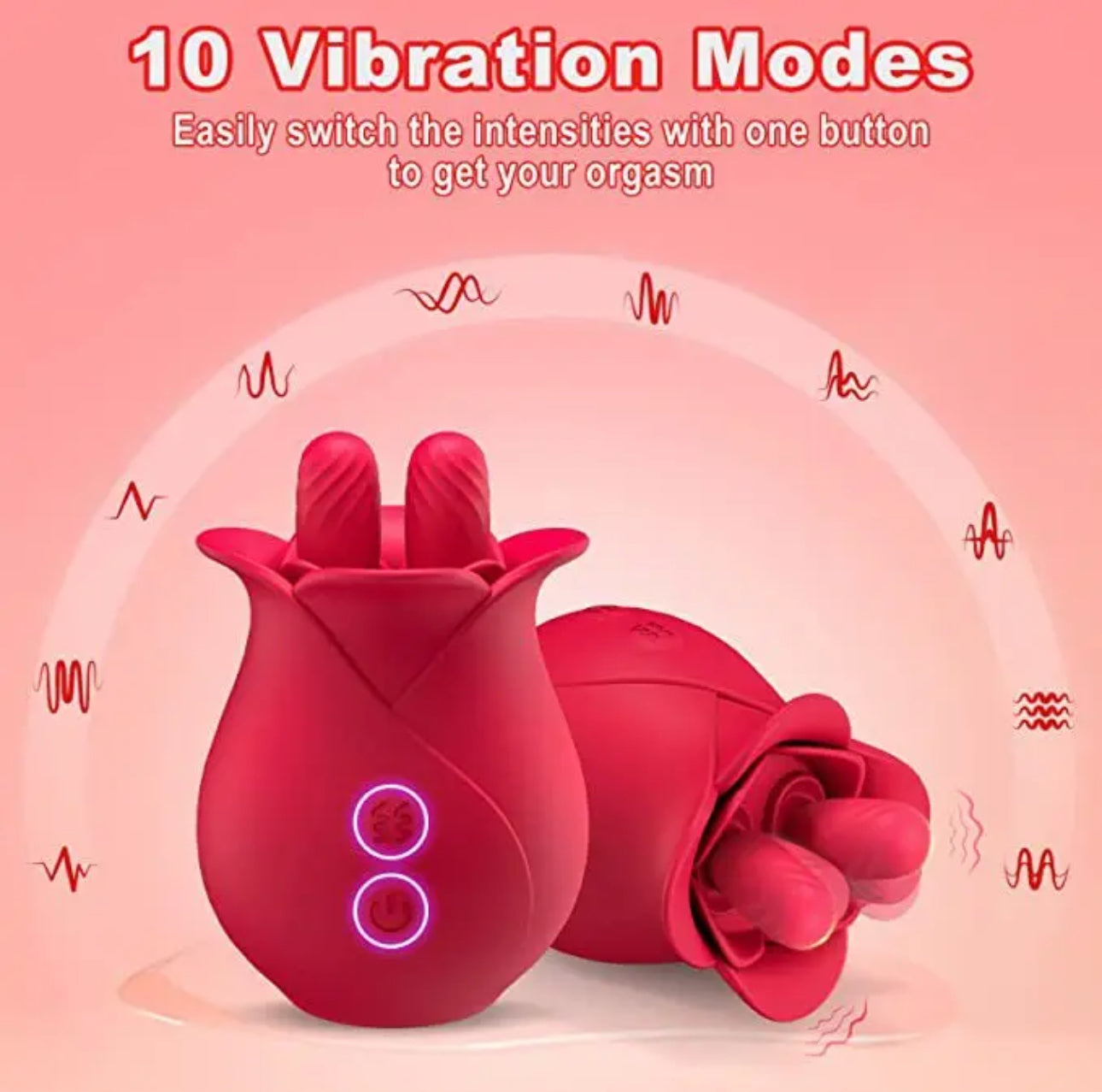 G-Spot Tongue Vibrator 🌹